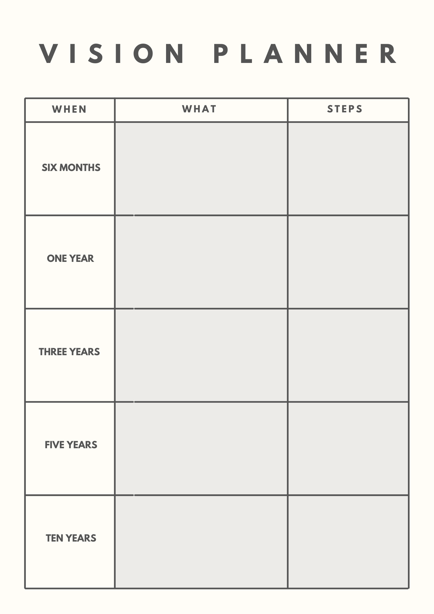 Habit Tracker Planner