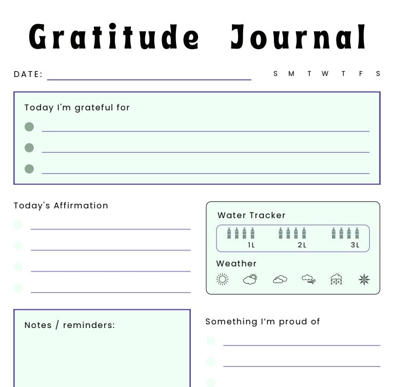 Gratitude Journal