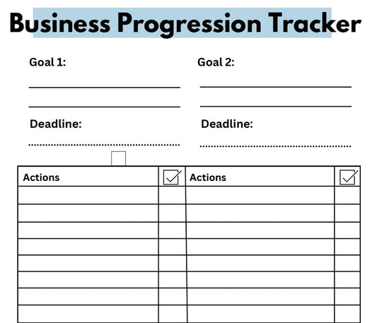 Business Progression Tracker