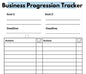 Business Progression Tracker