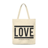"LOVE" Shoulder Tote Bag