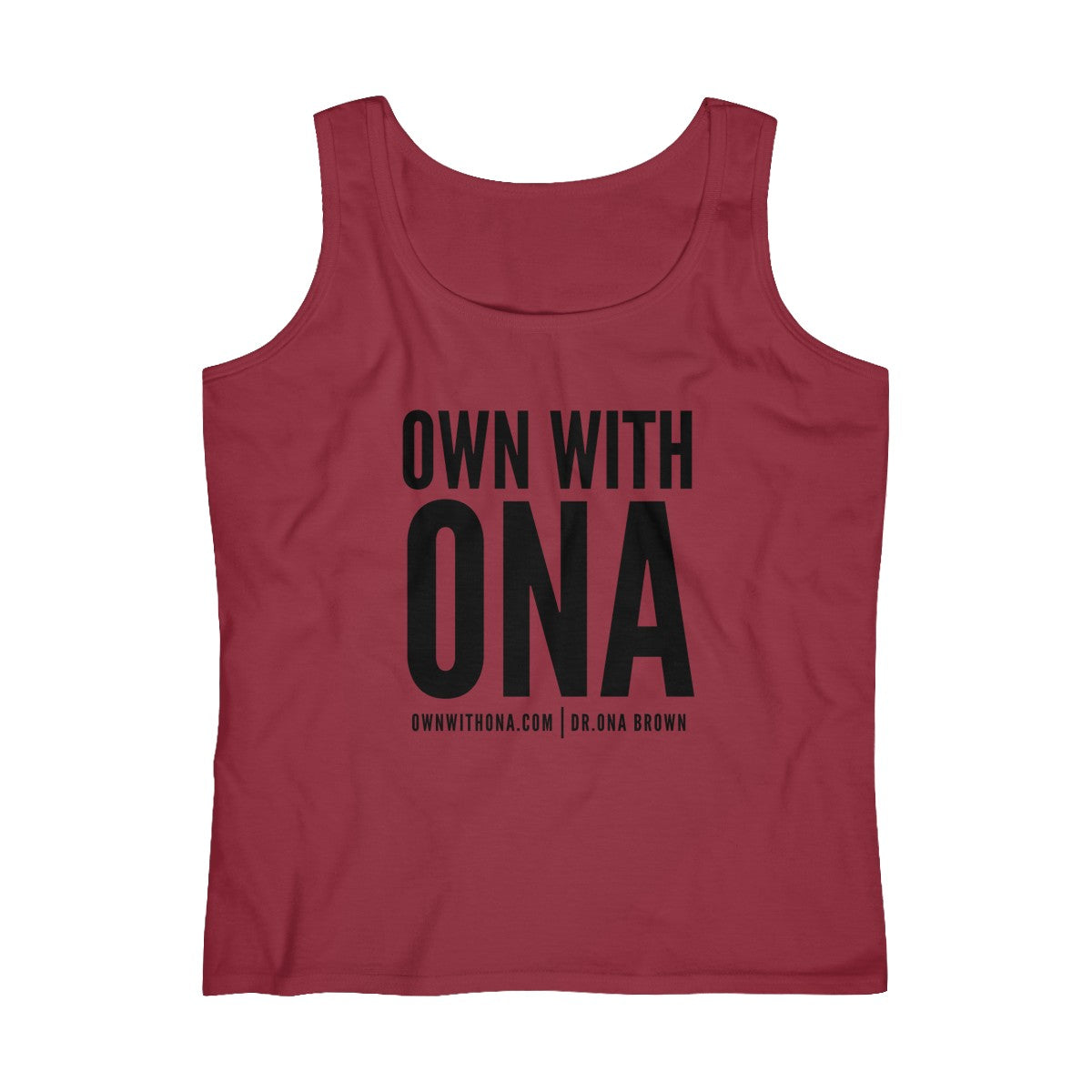 "Own With Ona" Women's Lightweight Tank Top