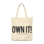 "OWN IT" Shoulder Tote Bag