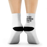 "Greatness Within You" Crew Socks