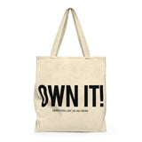"OWN IT" Shoulder Tote Bag