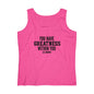 "Greatness Within You" Women's Lightweight Tank Top