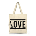 "LOVE" Shoulder Tote Bag
