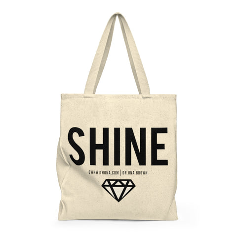 "SHINE" Shoulder Tote Bag