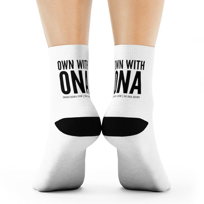 "Own With Ona" Crew Socks