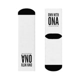 "Own With Ona" Crew Socks