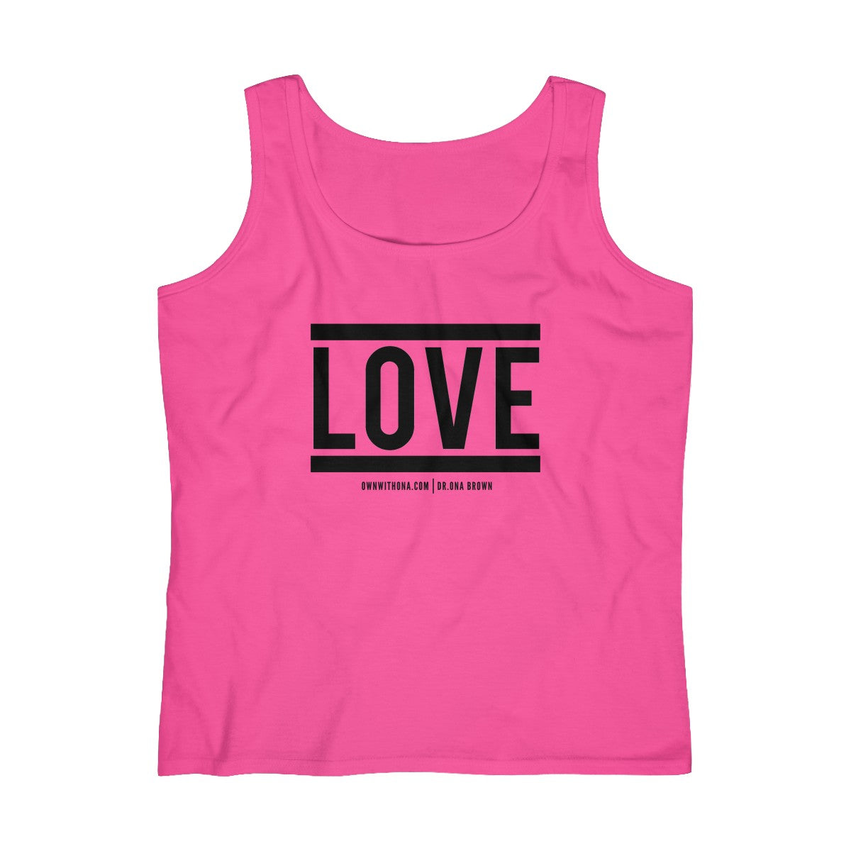 "LOVE" Women's Lightweight Tank Top
