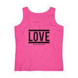 "LOVE" Women's Lightweight Tank Top